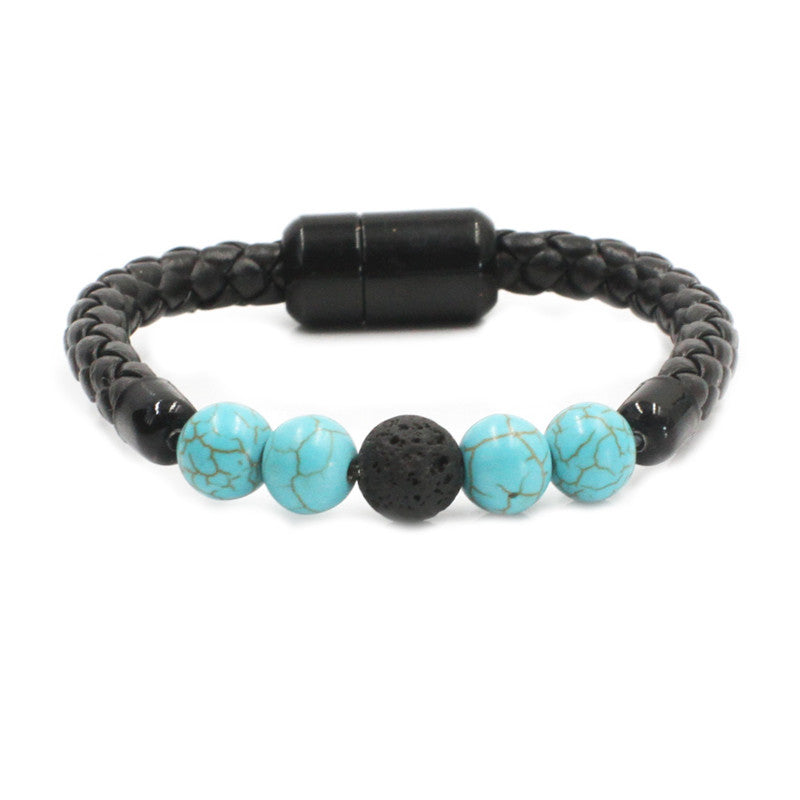 7 Chakra Essential Oil Diffuser Bracelet