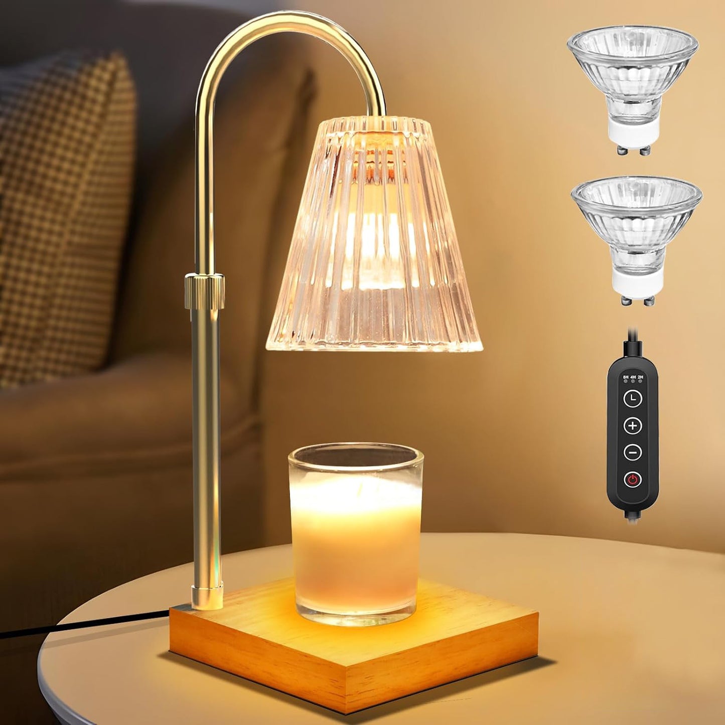 Chic Dimmable Lamp Candle Warmer Diffuser