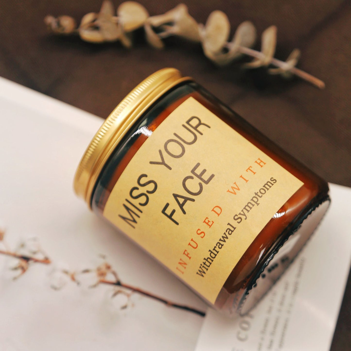 "Miss Your Face" Aroma Candle Gift