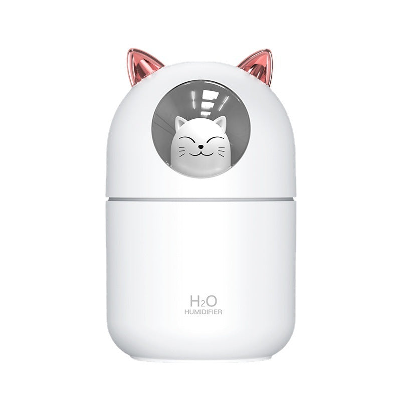 Cat Shape Humidifier Essential Oil Diffuser USB Rerchargeable