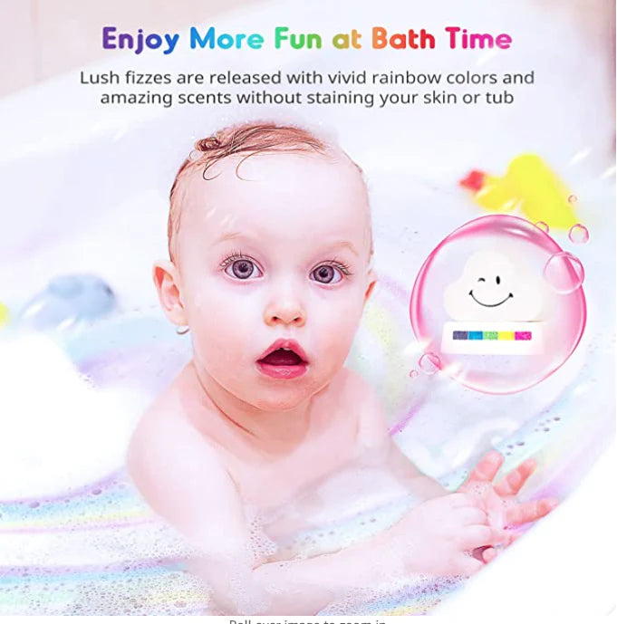 Rainbow Bath Bomb