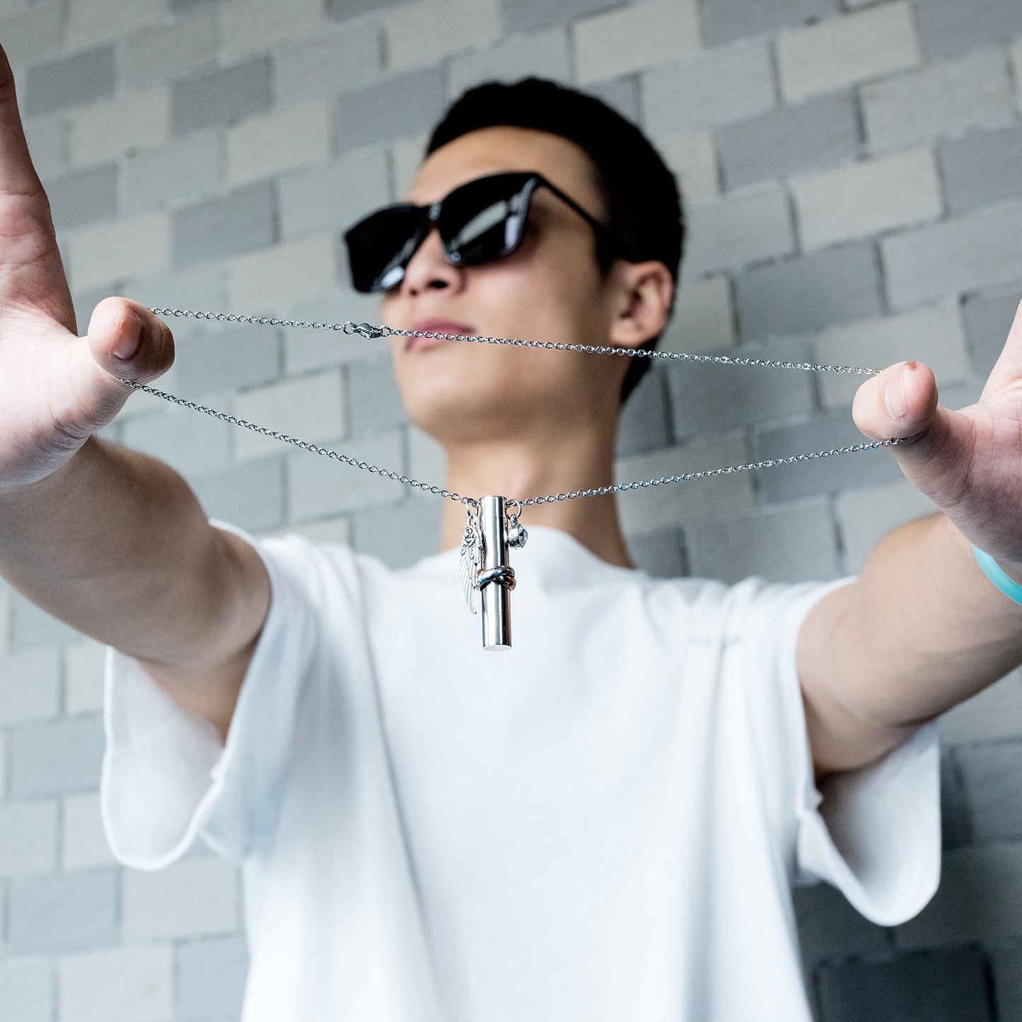 Stainless Steel Pet Urn Necklace