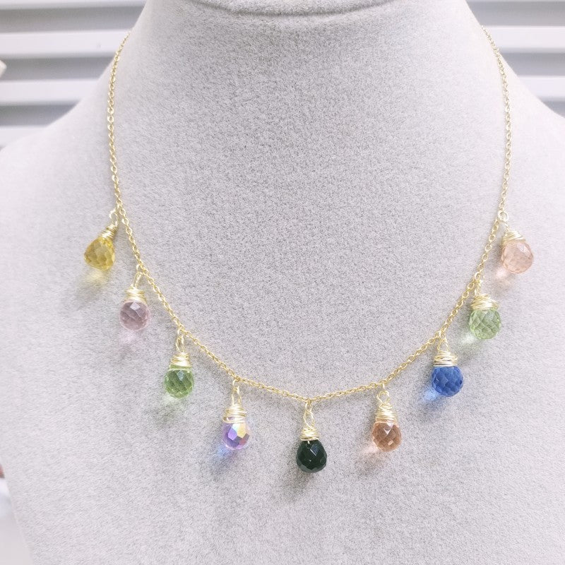 Charm Statement Necklace & Bracelet