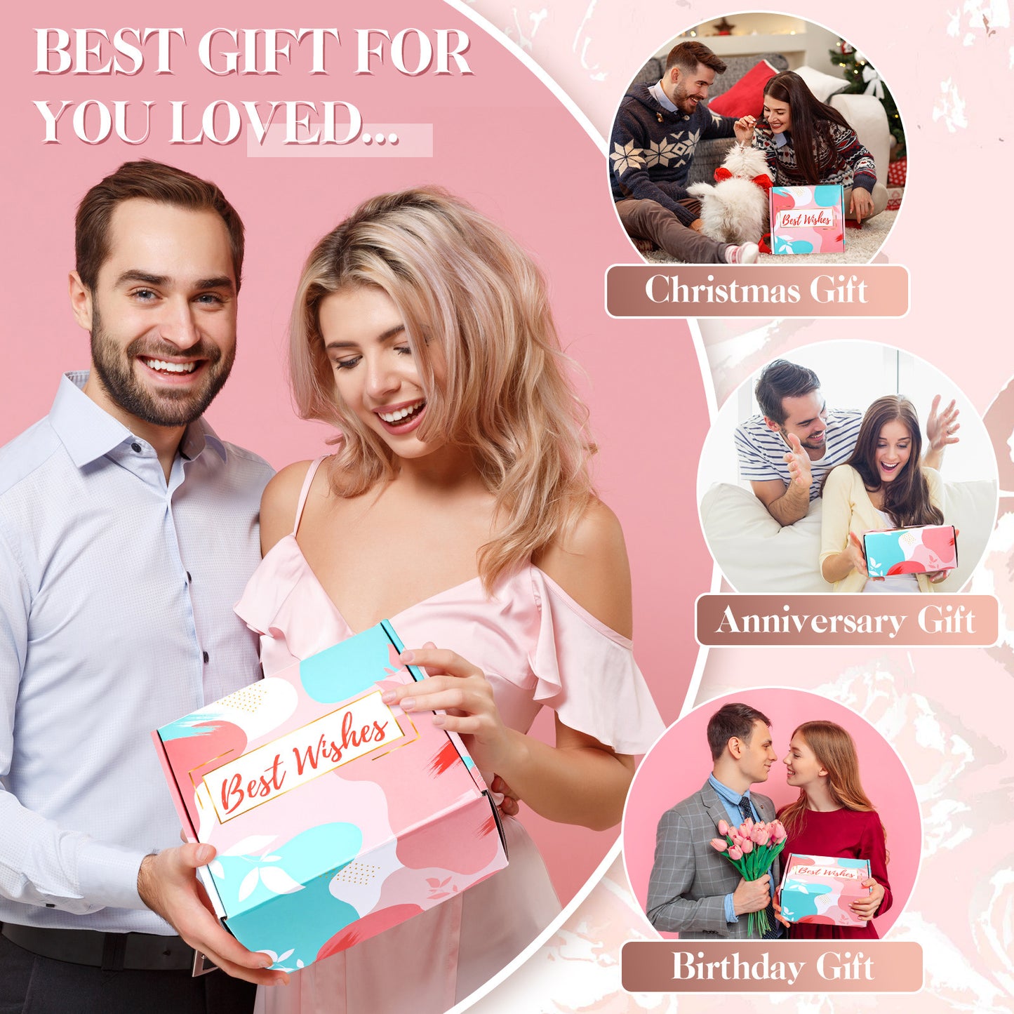 "best Wishes" Essential Oil Bath Salt Gift Set