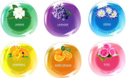 Natural Floral Shower Steamers Set