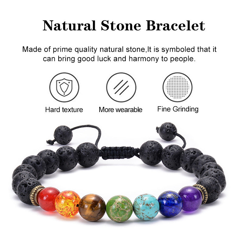 7 Chakra Adjustable Bracelet