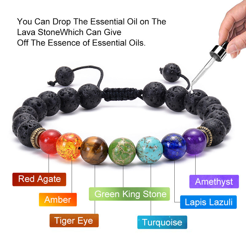 7 Chakra Adjustable Bracelet