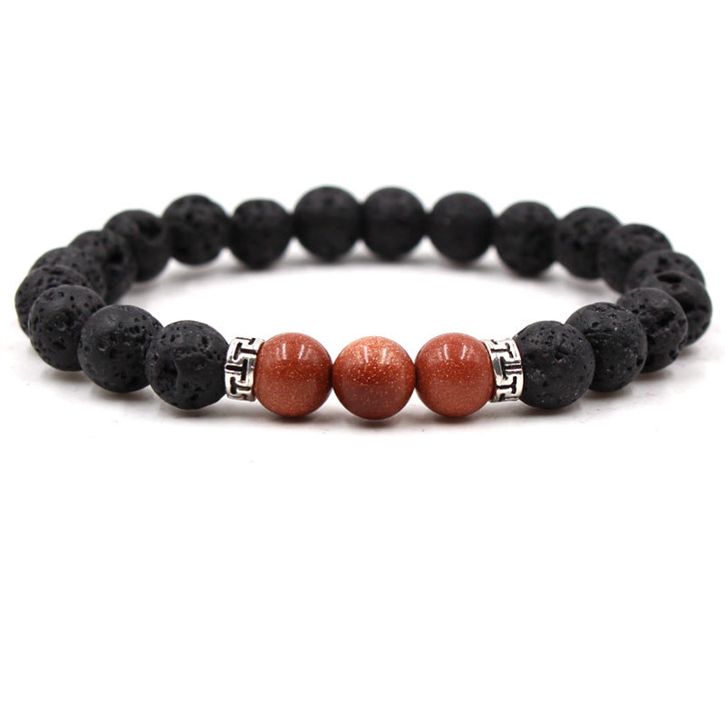 Lava Stone Regalite Diffuser Bracelet