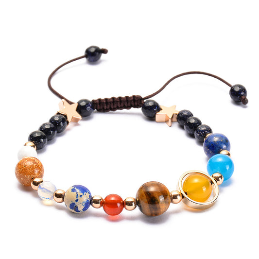 Handmade Solar System Bracelet