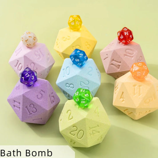 D20 Dice Bath Bomb