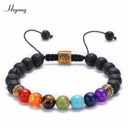 7 Chakra Adjustable Bracelet