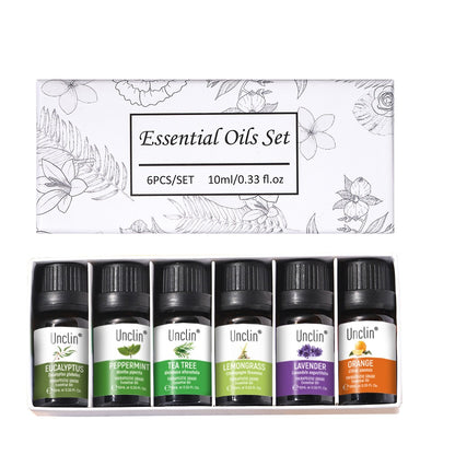 Anti-Stress Package: 10ml Pure Essential Oil - 6 Packs