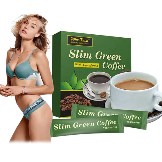 Slim Green Coffee With Ganoderma Instant Coffee for Weight Loss