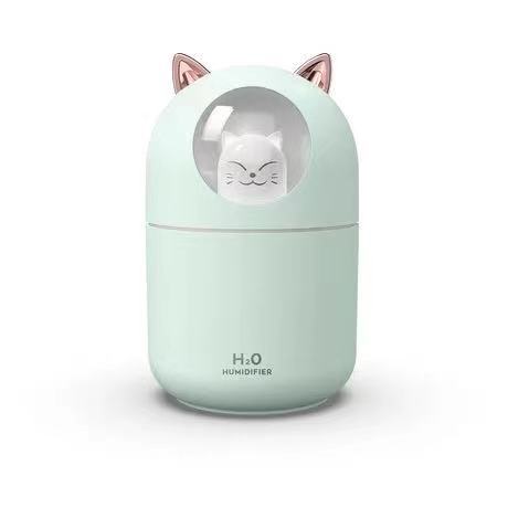 Cat Shape Humidifier Essential Oil Diffuser USB Rerchargeable